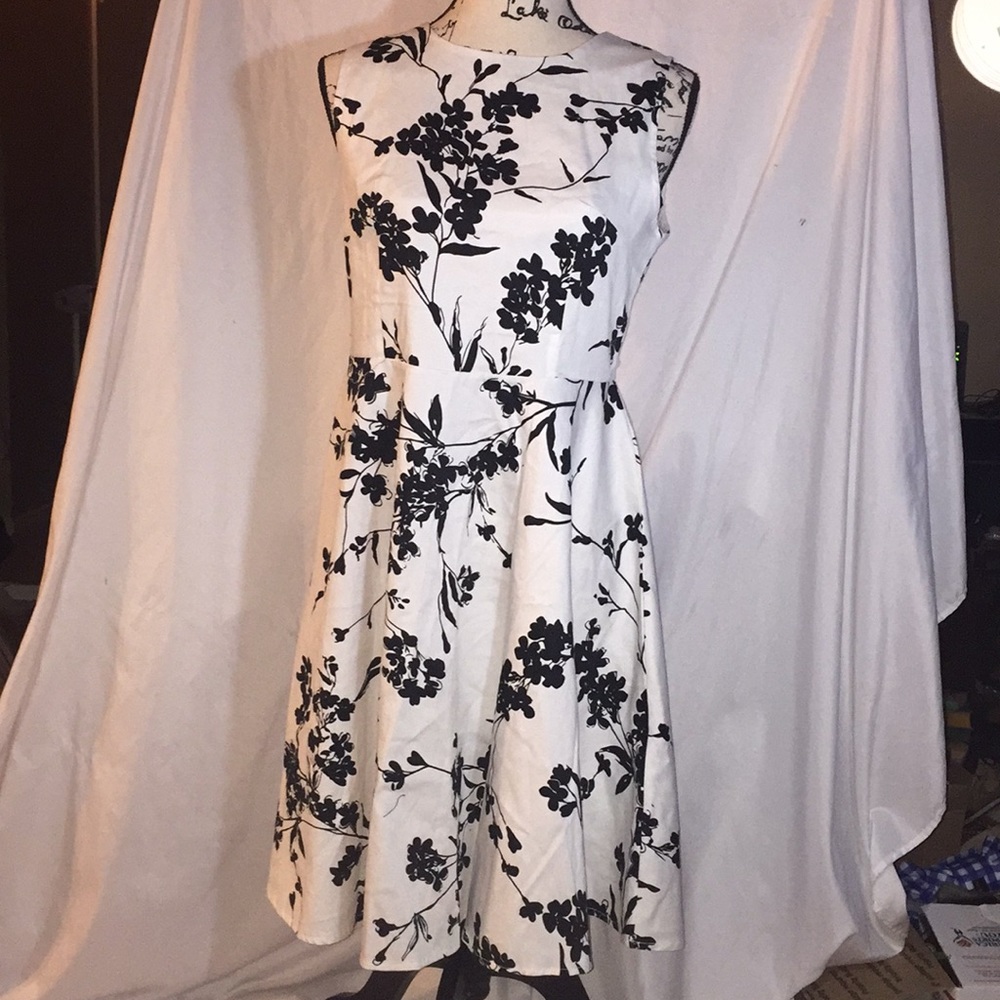 New floral a-line dress